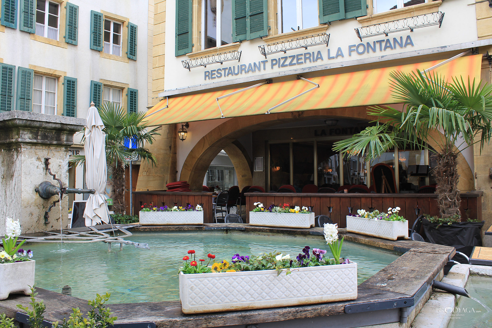 Restaurant Pizzeria La Fontana, Murten